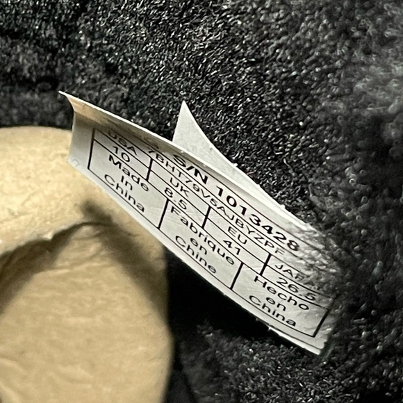 UGG Michelle Boots Shearling Mid Calf in Black - Picture 7 of 8